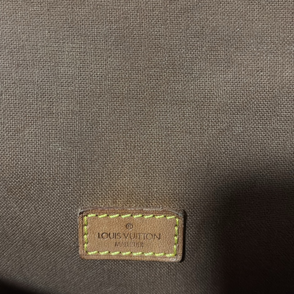 Louis Vuitton Monogram Canvas Messenger Bag in Brown and Tan - Picture 12 of 13